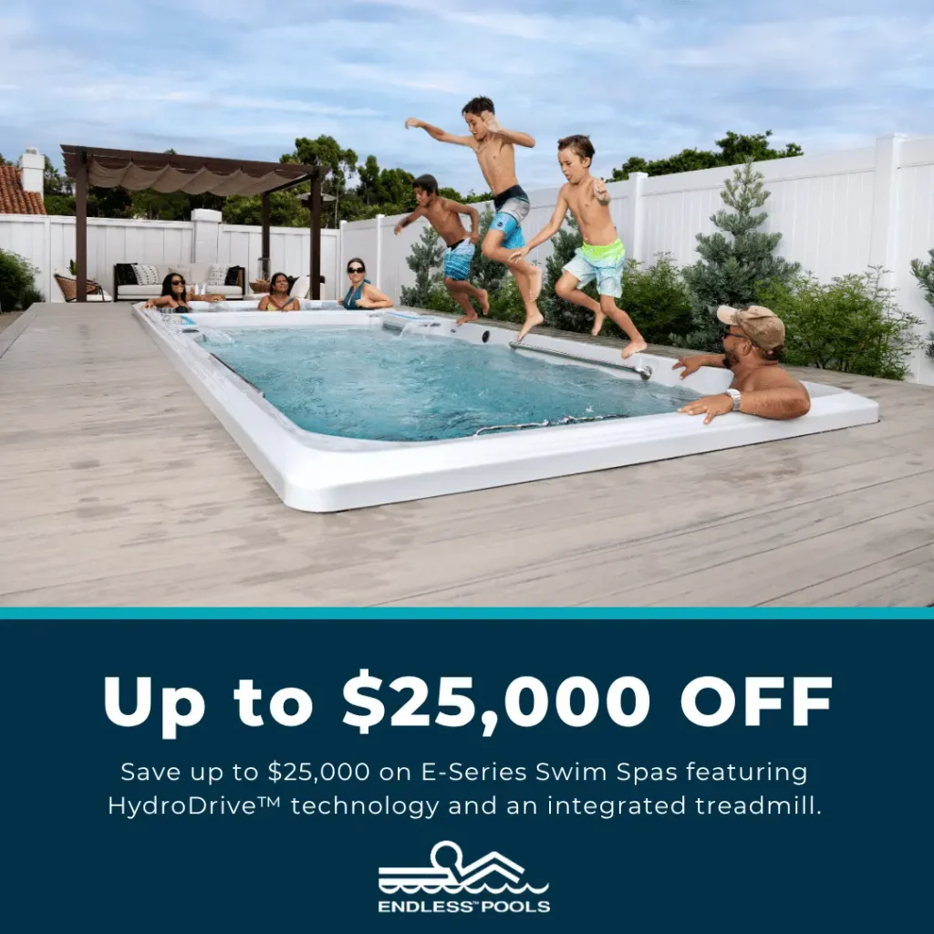 Up to 25,000 Off Swim Spa
